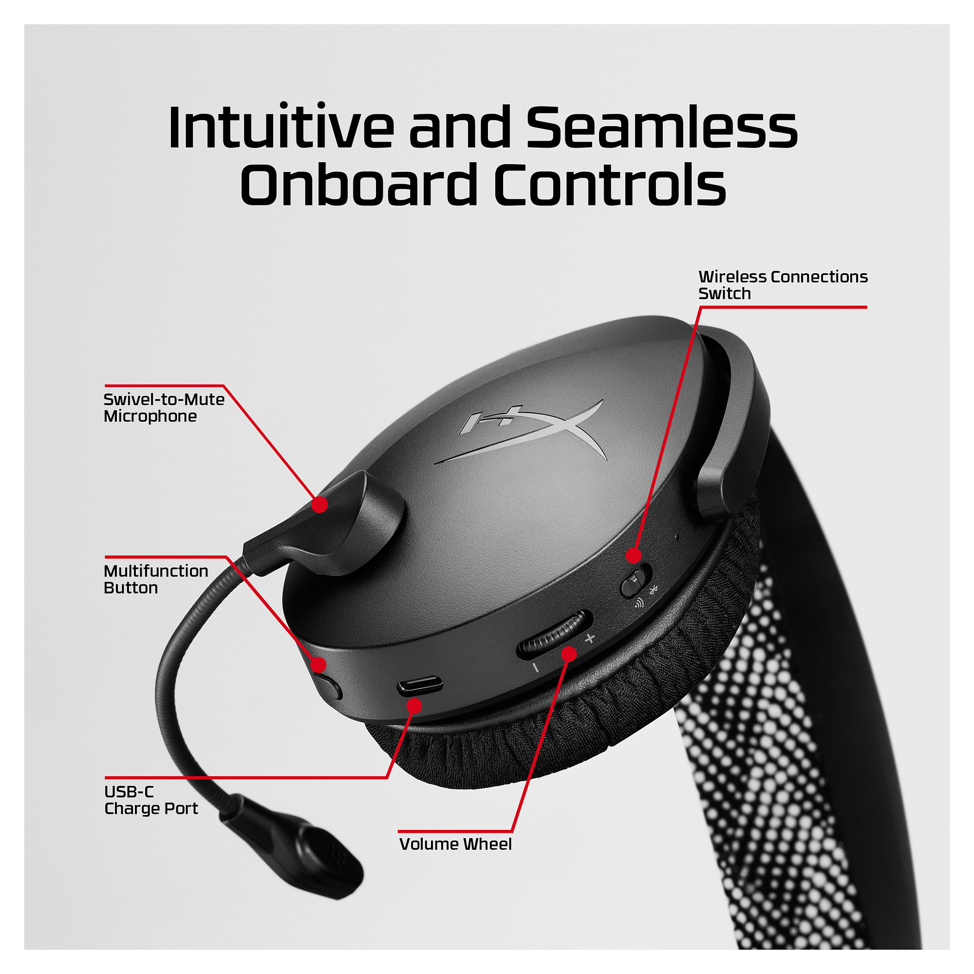Kufje Gaming Kingston HyperX Cloud Jet / Wireless – Zezë - Figura 3