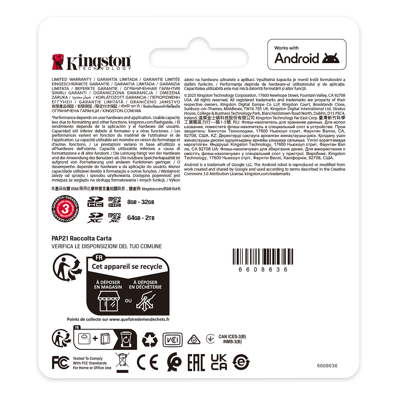 Kartë Memorie SD Kingston microSDHC 128GB Class 10 me Adapter SD - Figura 5