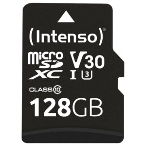 Kartë Memorie SD Intenso Professional microSDXC 128GB me Adapter SD