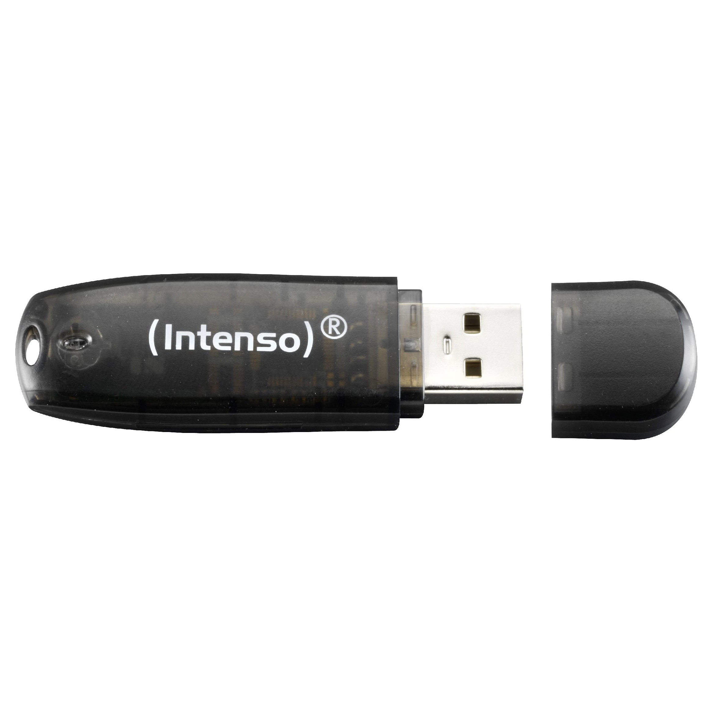 USB Flash Drive 2.0 Stick Intenso 32GB Rainbow Line Triple Pack - Figura 3