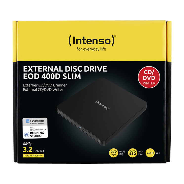DVD e jashtme Intenso EOD 400D Slim USB 3.2 Gen1 - Zezë - Figura 5