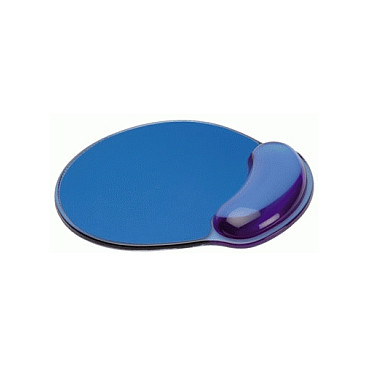 Mauspad ROLINE me mbështetëse kyçi silikoni transparente 227x250x22mm -Blu - Figura 2