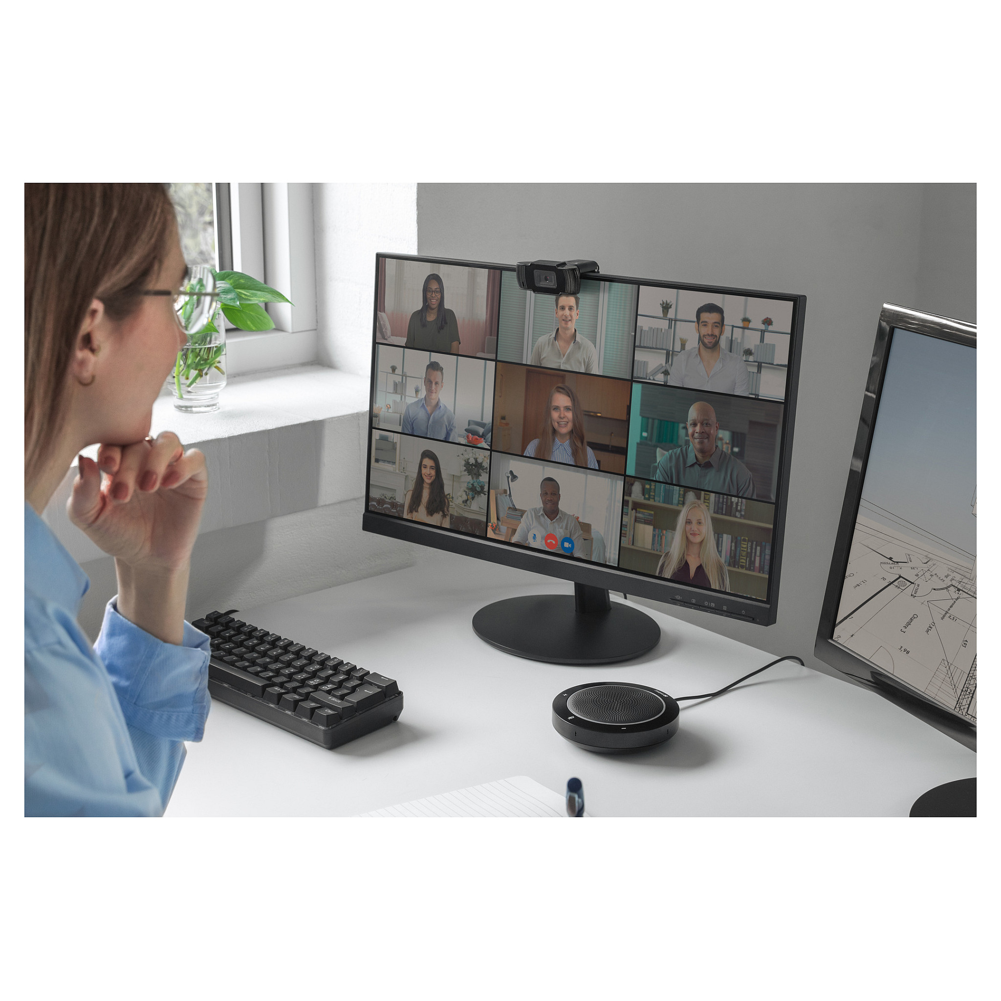 Webcam Sandberg USB / 480p Saver – Zezë - Figura 2