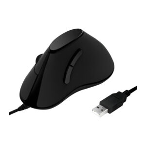 Maus me kabllo LogiLink Vertical / 5 Buttons / 1000 DPI - Zezë