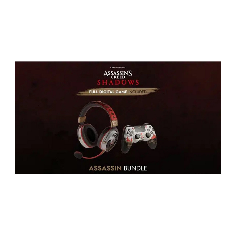 Bundle Lexip X Ubisoft Assassin's Creed Shadows Assassin Box - PC Game & Headset & Controller - Figura 2