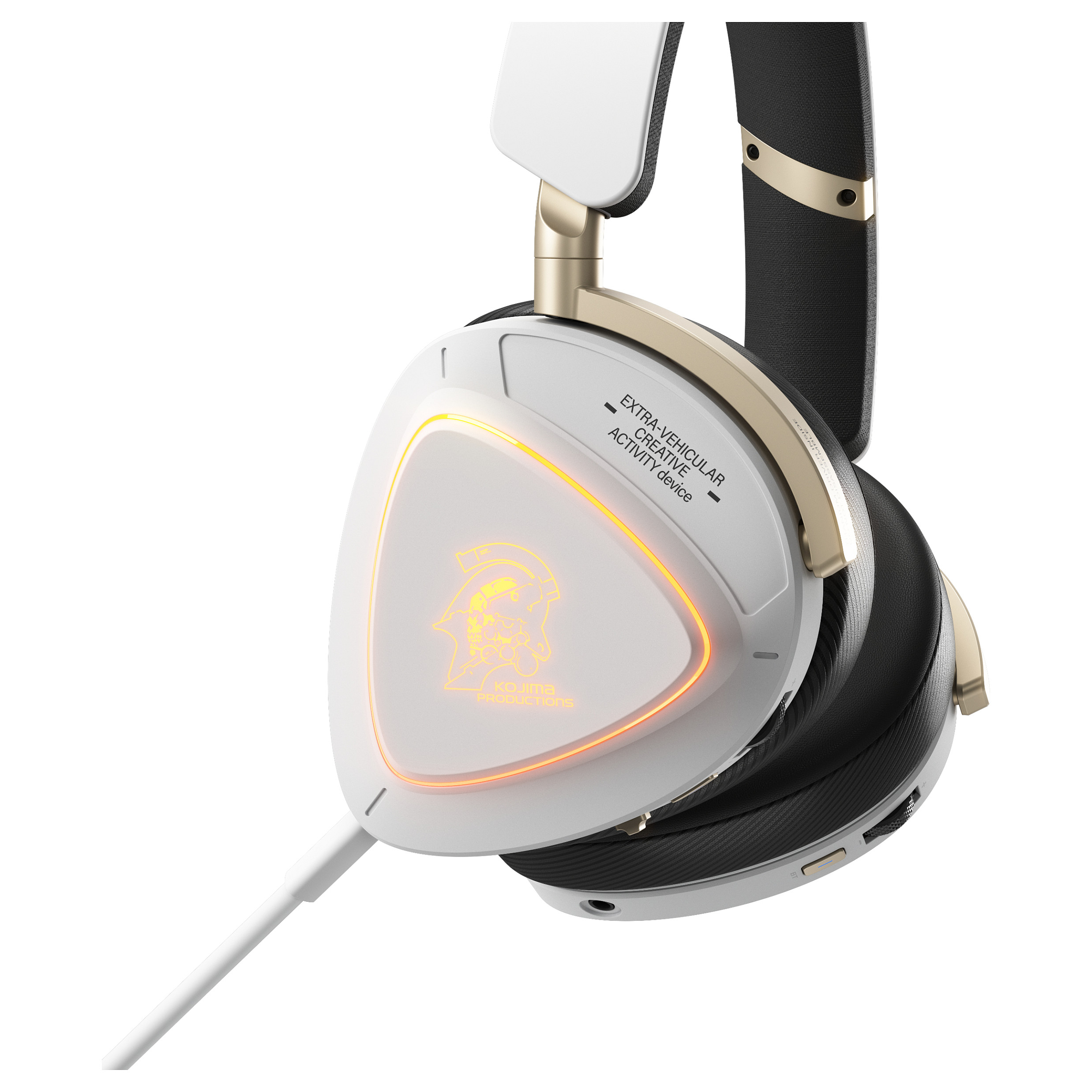 Kufje Gaming ASUS ROG Delta II Kojima Edition Wireless - Bardhë - Figura 3