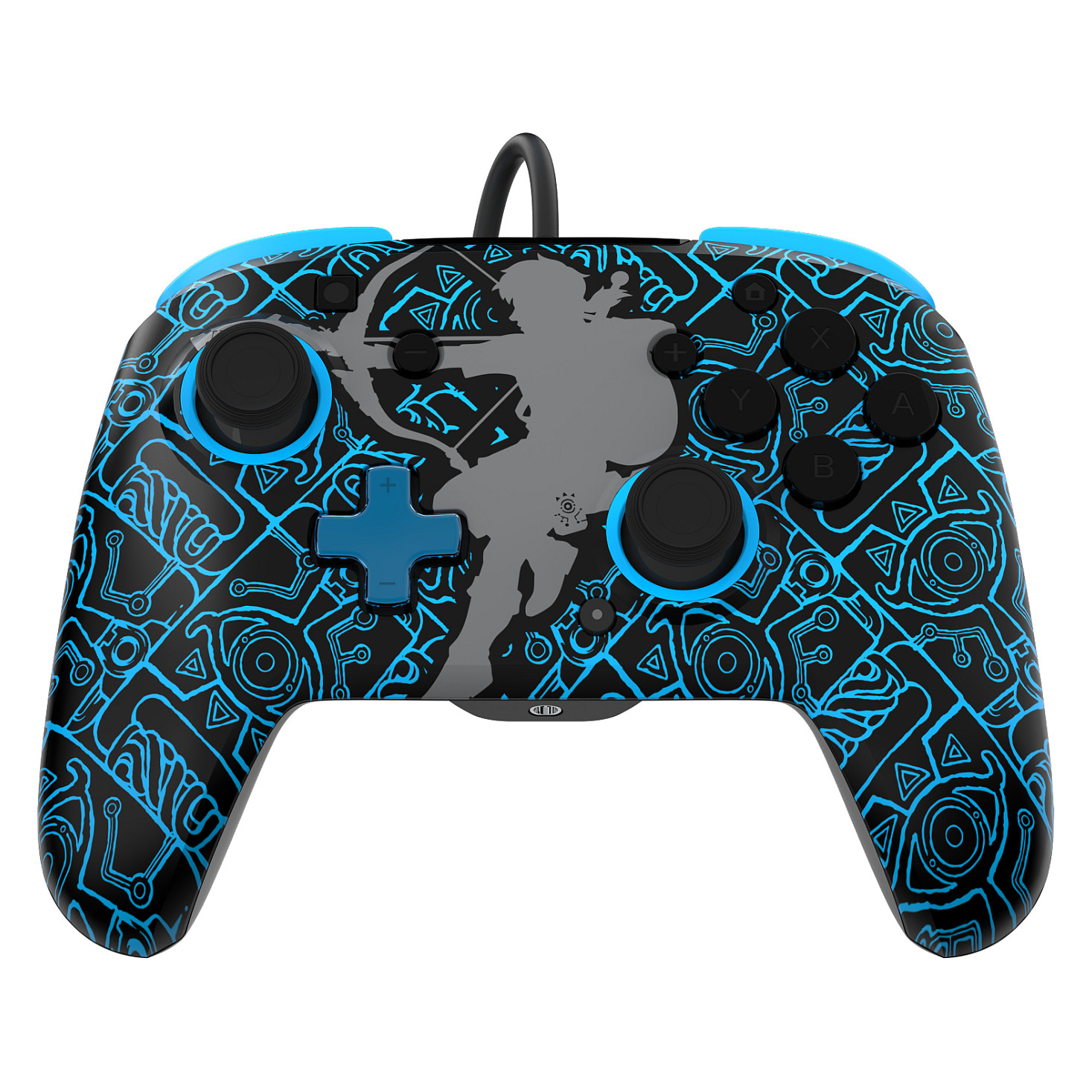 Kontroller Nintendo PDP Rematch GLOW Sheikah Shoot Switch - Blu - Figura 5