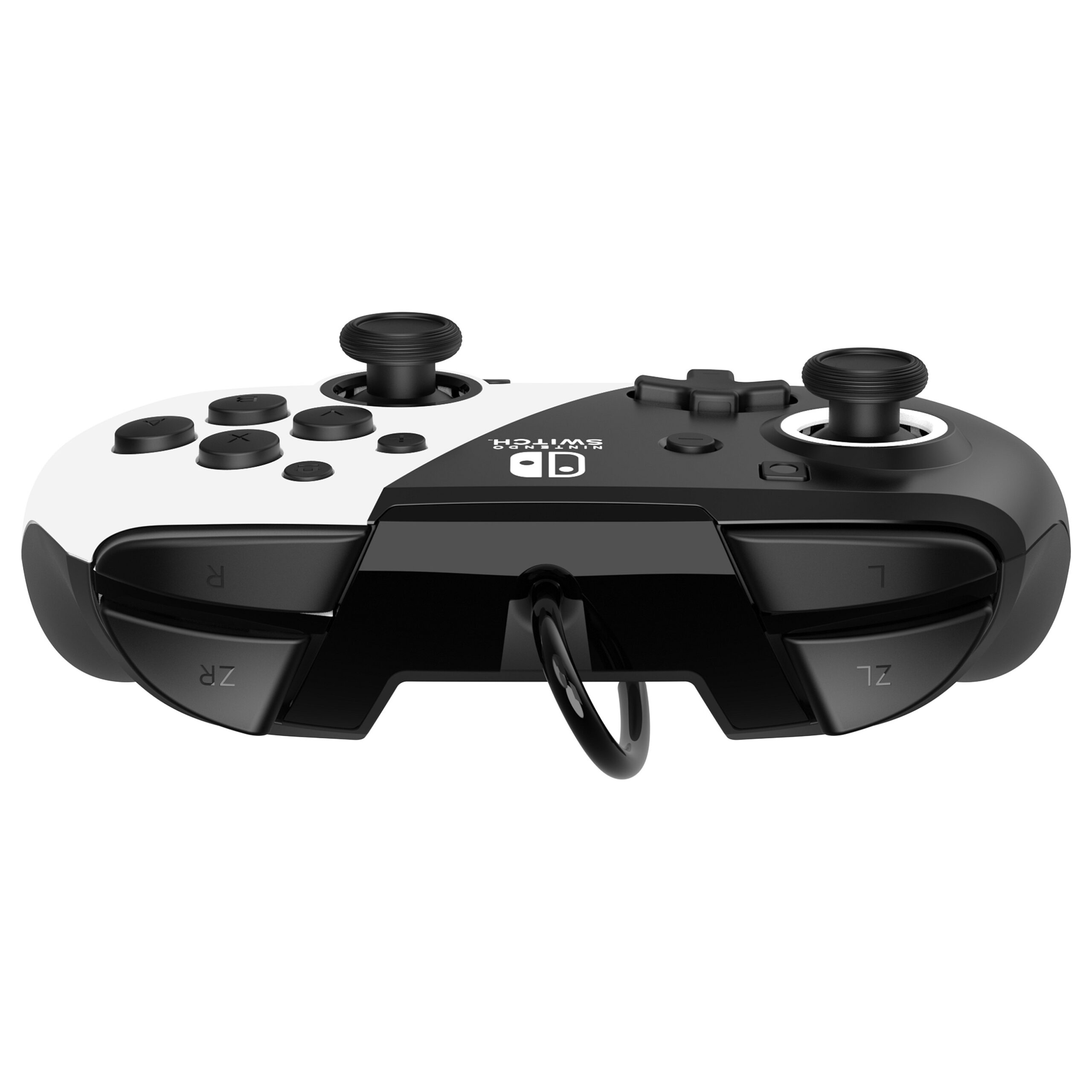 Kontroller Nintendo PDP Faceoff Deluxe+Audio Switch - Zezë / Bardhë - Figura 5