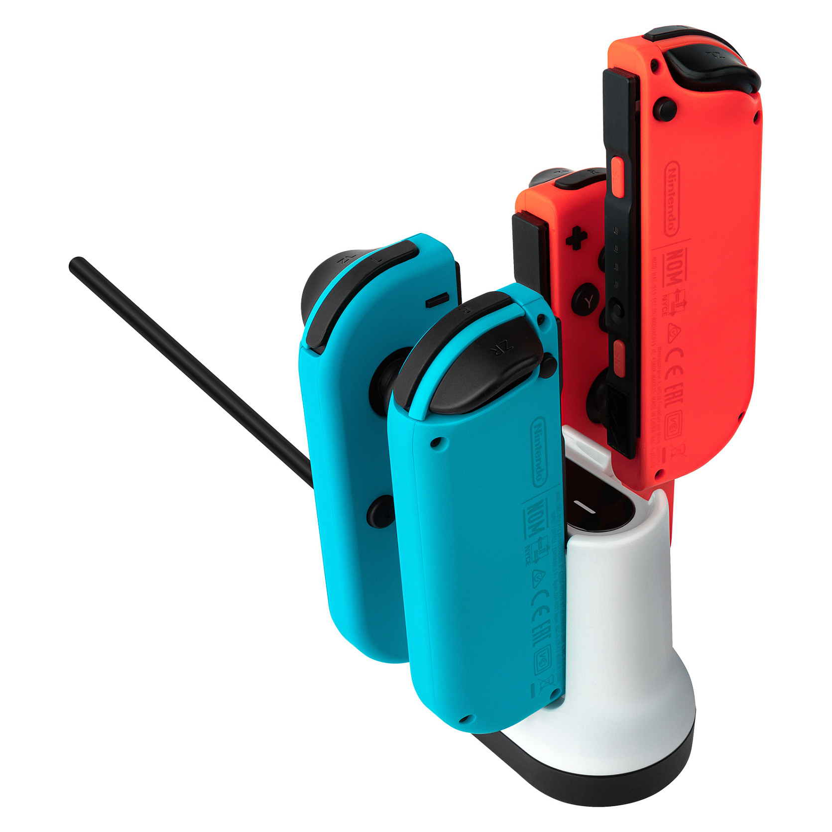 Nintendo Switch PDP Charging Dock for 4 Controllers - Bardhë/Zezë - Figura 5