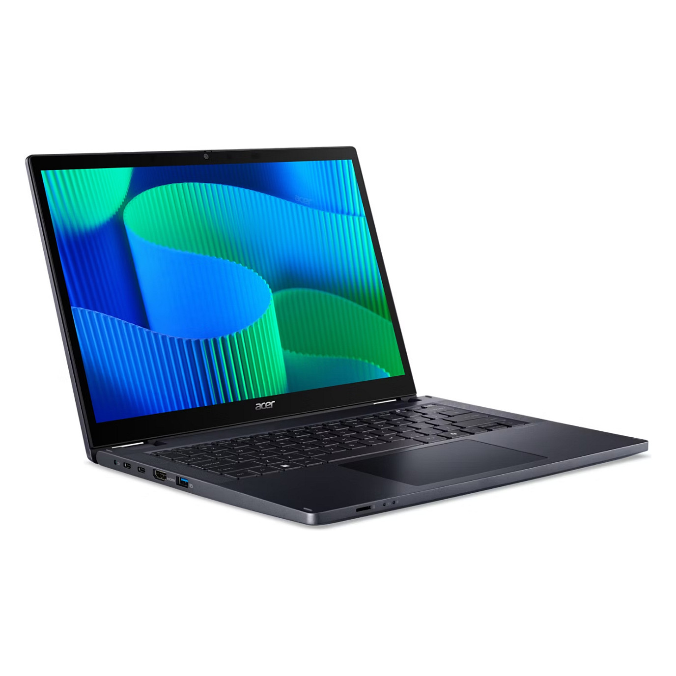Laptop Acer TravelMate P4 Spin P414RN-54-55SR / Ultra 5 115U / 16GB DDR5 / 512GB / 14'' WUXGA IPS Touch / Intel Graphics / DE - Blu e mbyllur - Figura 3