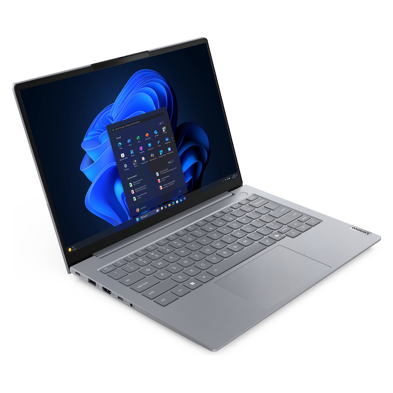 Laptop Lenovo ThinkBook 14 G9 / Ryzen 5 220 / 32GB DDR5 / 512GB / 14" WUXGA IPS 60Hz / AMD Radeon 740M / DE - Gri - Figura 2