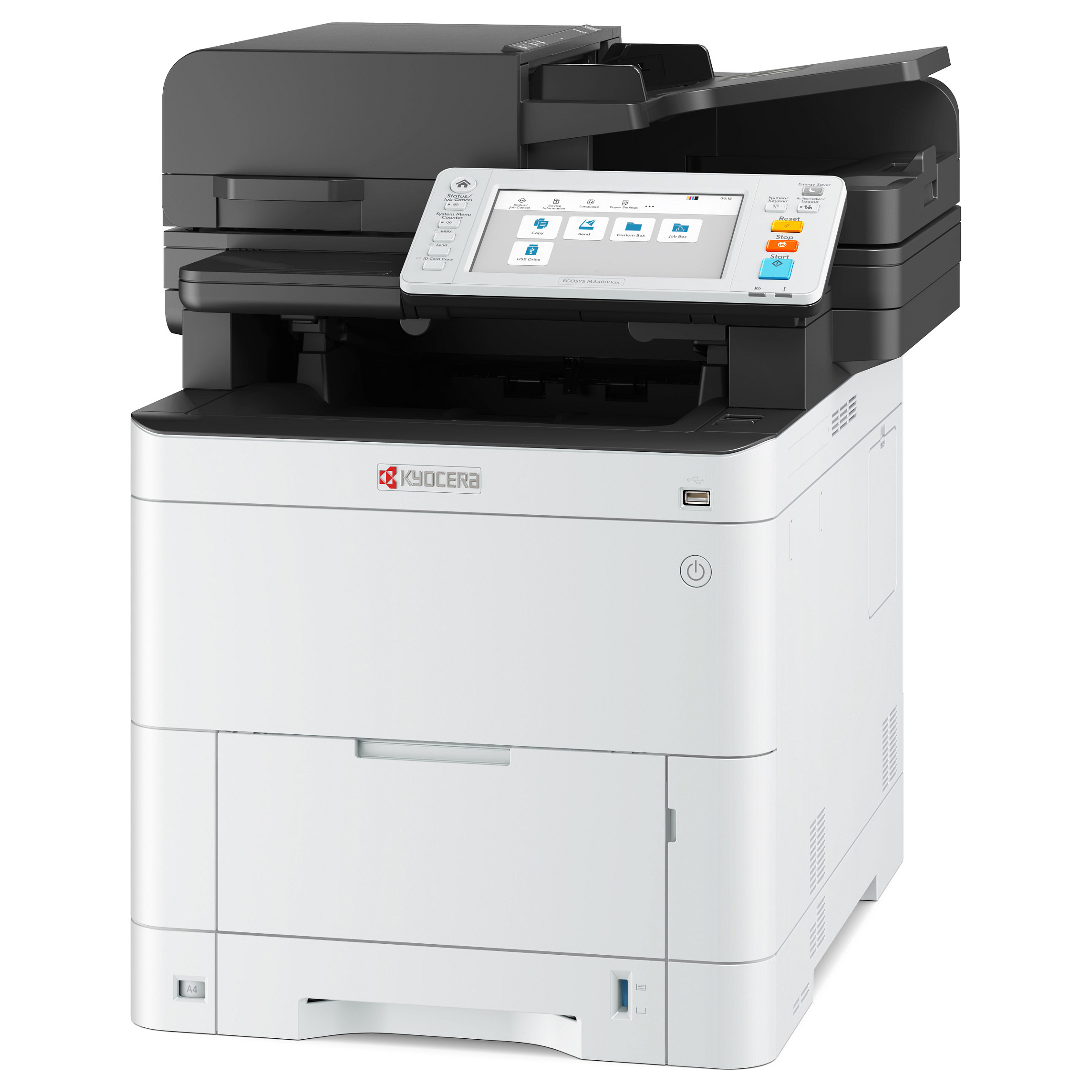 Printer Multifunksional Kyocera ECOSYS MA4000cix 3in1 / 40ppm - Bardhë/Zezë - Figura 4