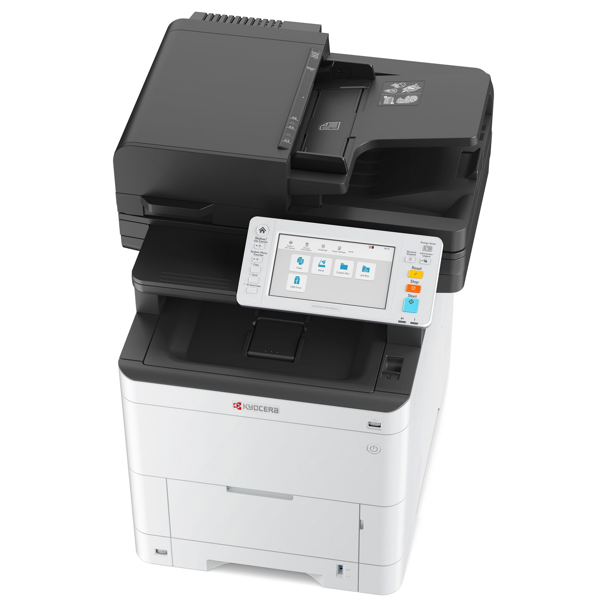 Printer Multifunksional Kyocera ECOSYS MA4000cix 3in1 / 40ppm - Bardhë/Zezë - Figura 5