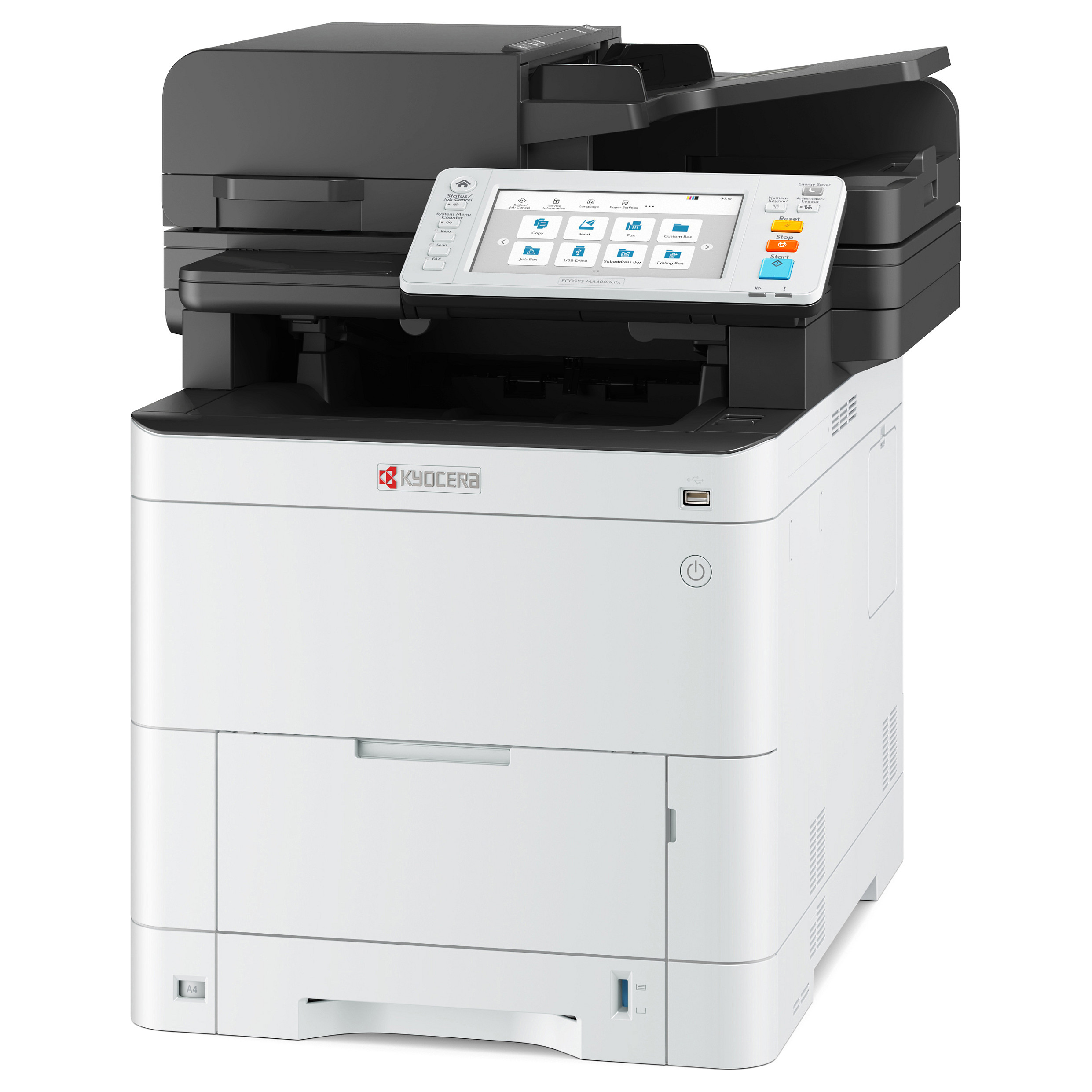 Printer Multifunksional Kyocera ECOSYS MA4000cifx 4in1 / 40ppm - Bardhë/Zezë - Figura 3