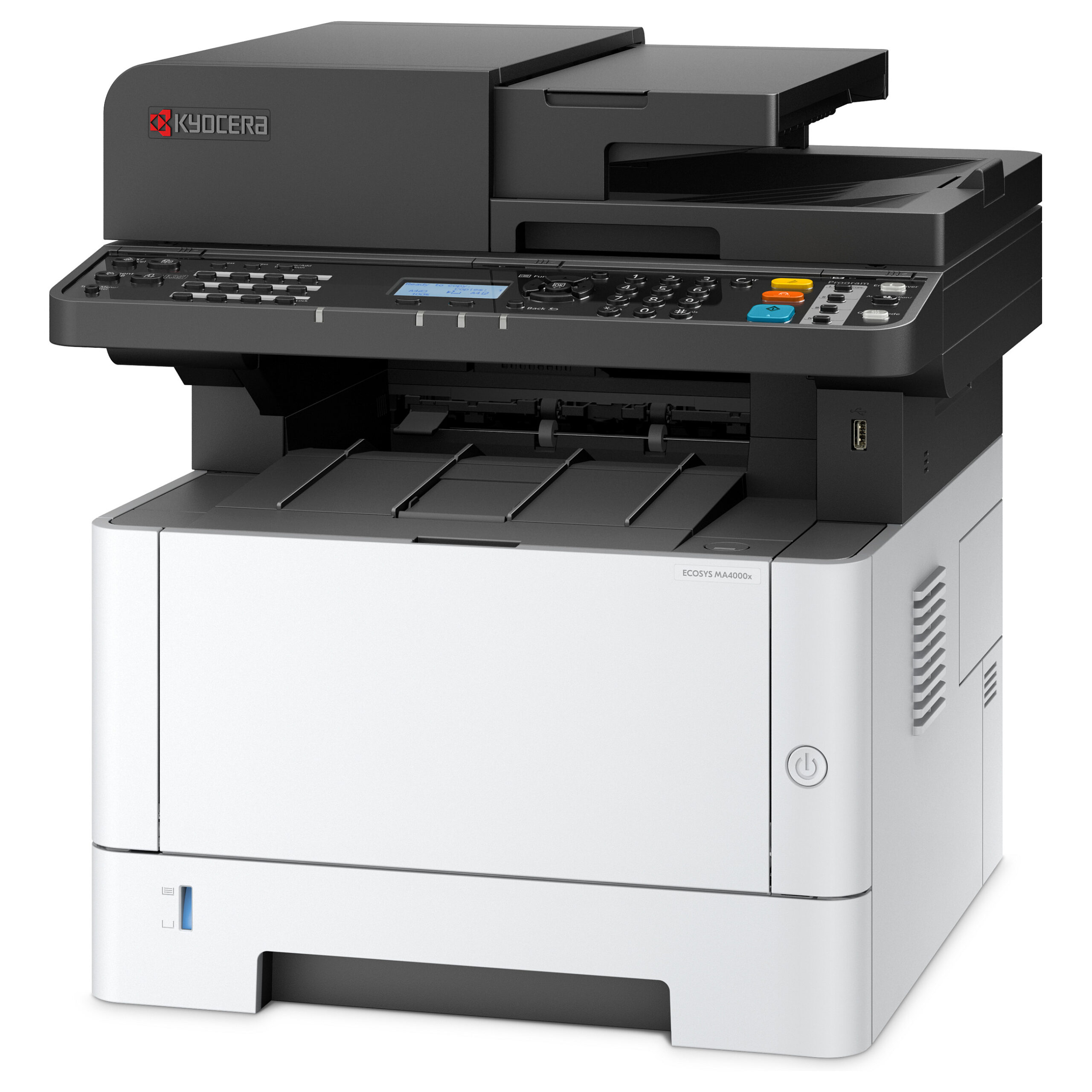 Printer Multifunksional Kyocera ECOSYS MA4000x 4in1 / 40ppm -Bardhë/Zezë - Figura 3