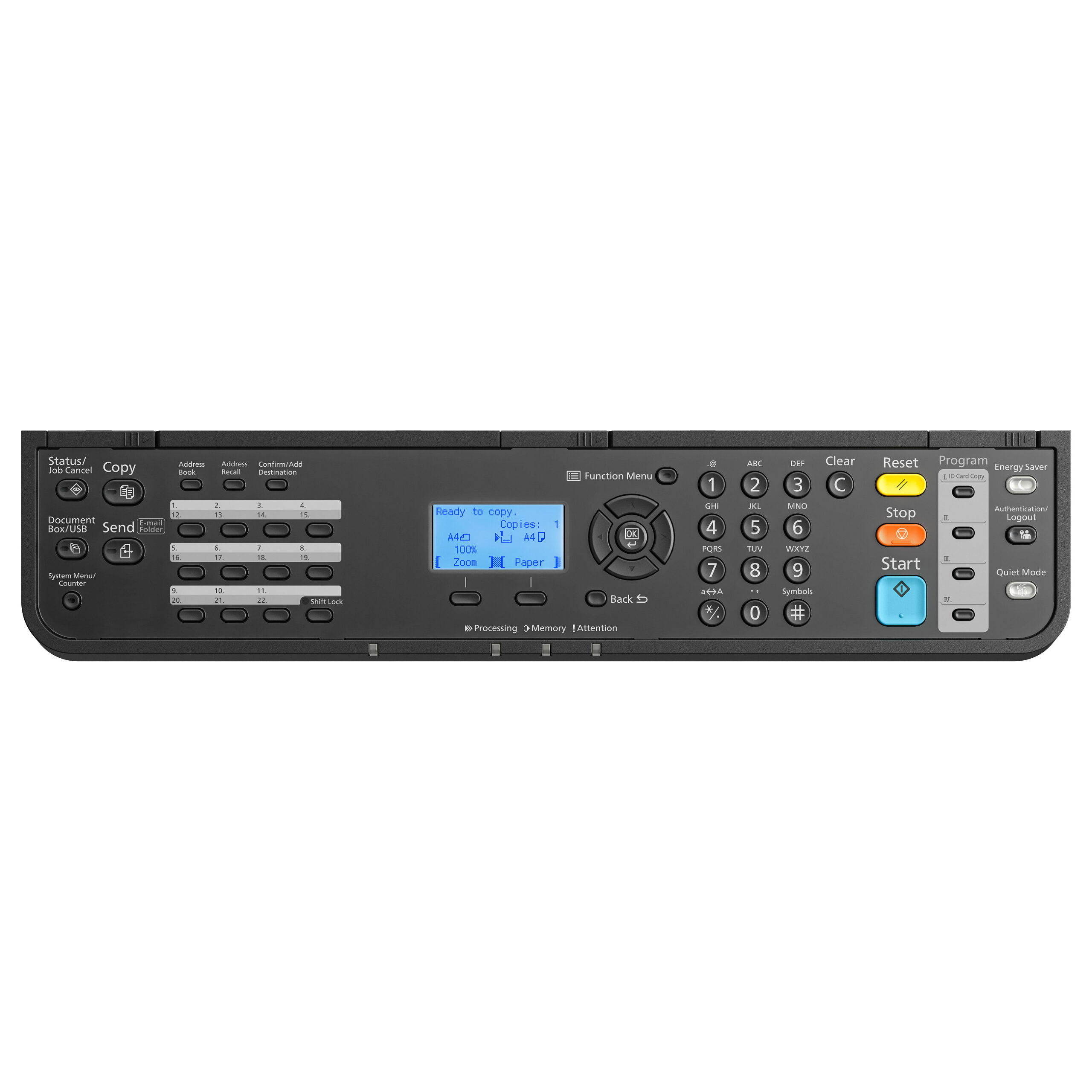 Printer Multifunksional Kyocera ECOSYS MA4000x 4in1 / 40ppm -Bardhë/Zezë - Figura 4