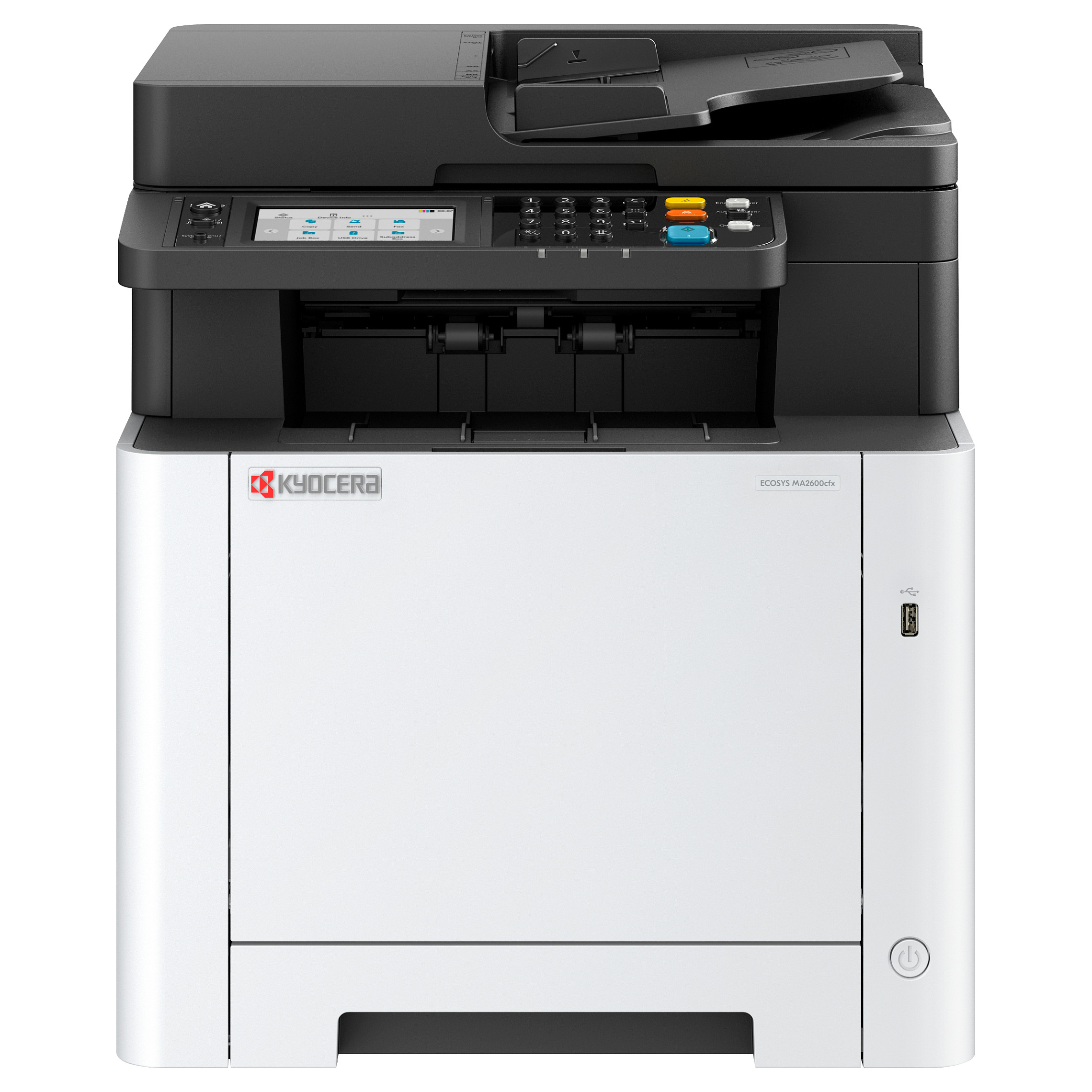 Printer Multifunksional Kyocera ECOSYS MA2600cfx 4in1 / 26ppm- Bardhë/Zezë - Figura 3