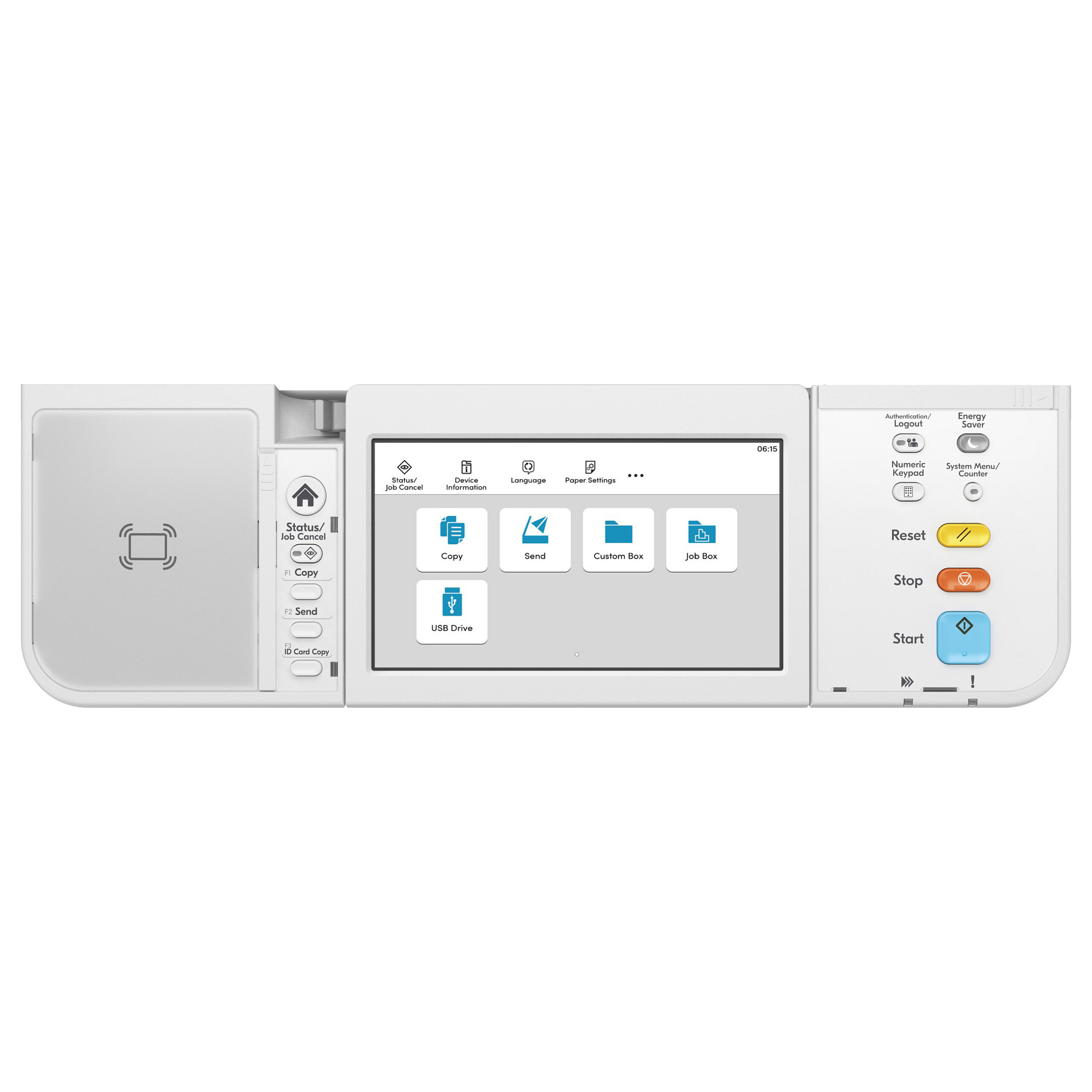Printer Multifunksional Kyocera ECOSYS MA4500ix 3in1 / 45ppm - Bardhë/Zezë - Figura 5