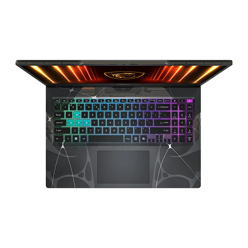 Laptop Gaming MSI Cyborg 15 B2RWFKG-401 / Ultra 7 240H / 16GB DDR5 / 512GB / 15.6" Full HD IPS 144Hz / RTX 5060 8GB / DE - Zezë - Figura 5