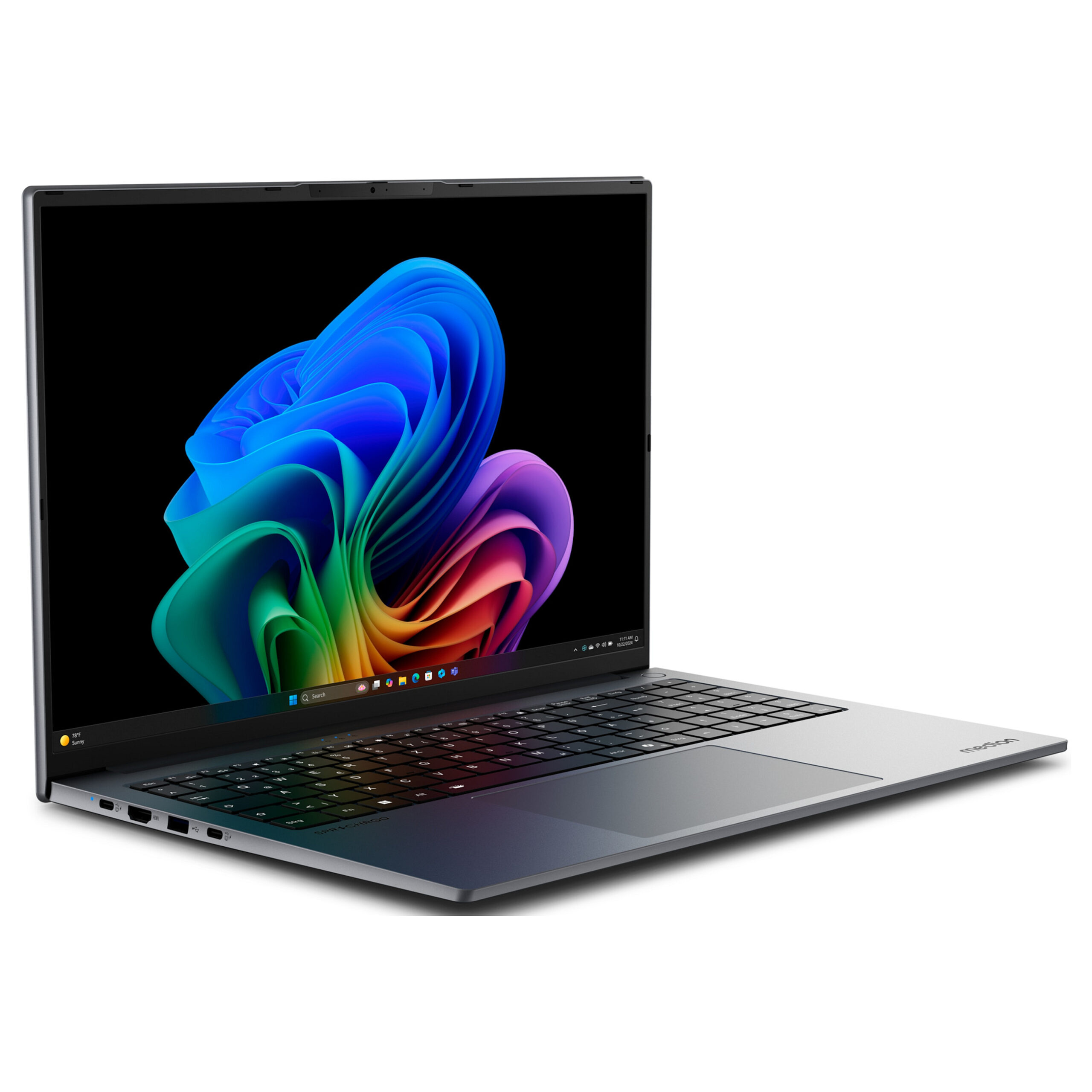 Laptop Medion SPRCHRGD 16 S1 / Ultra 7 258V / 32GB LPDDR5x / 1TB / 16" 2.8K OLED 120Hz / Intel Arc Graphics 140V / DE - Gri - Figura 4
