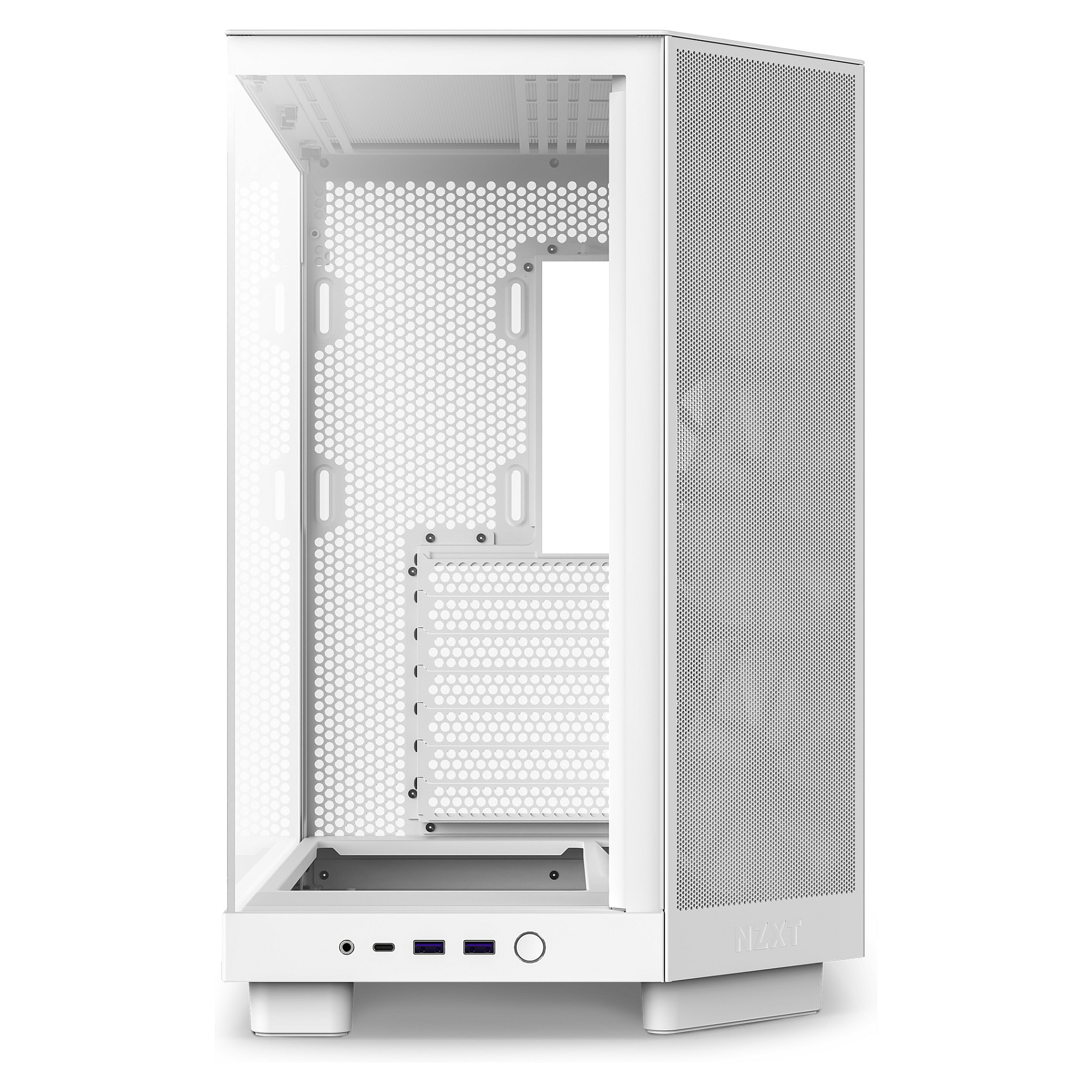 Kasë NZXT H6 Flow CC-H61FW-01 - Bardhë