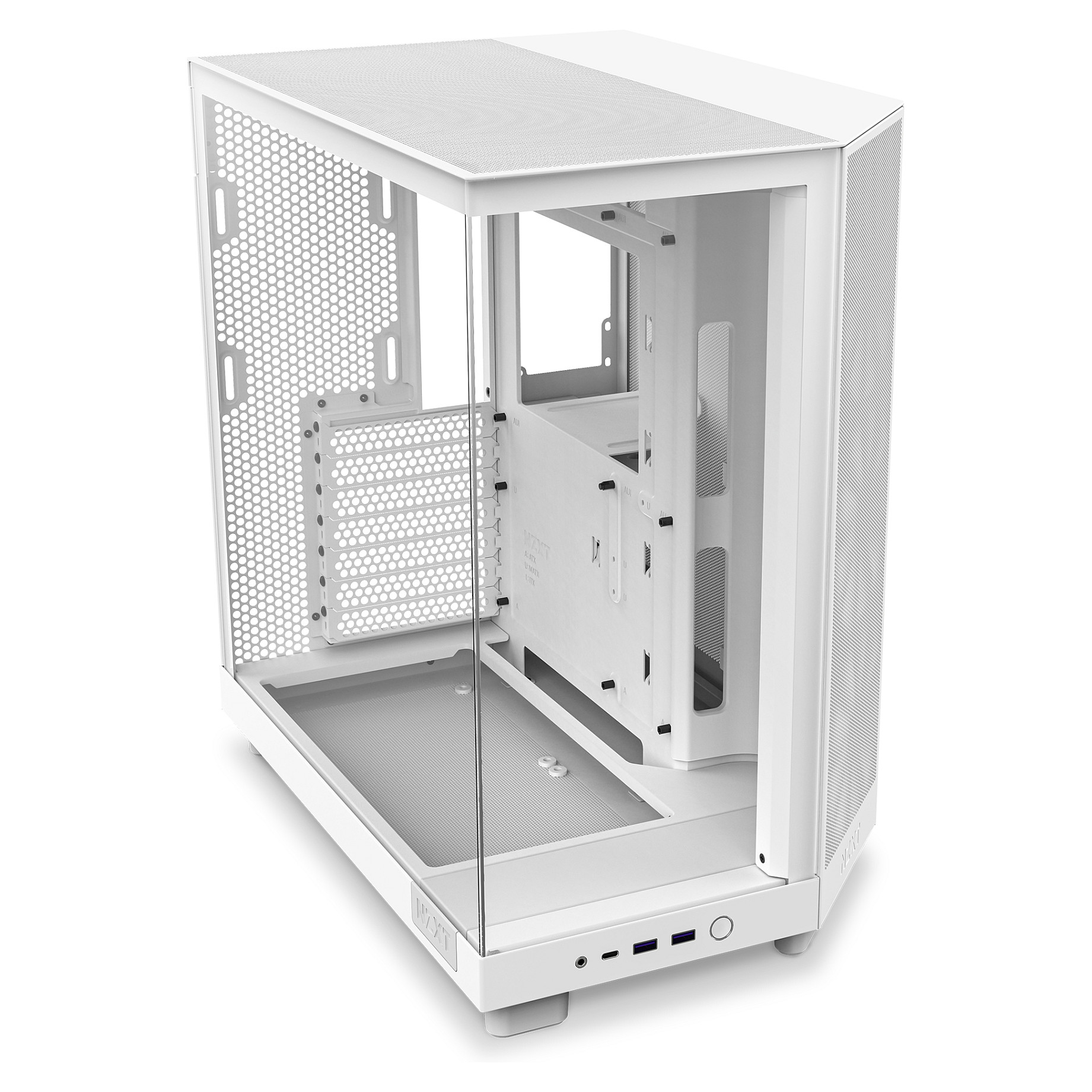 Kasë NZXT H6 Flow CC-H61FW-01 - Bardhë - Figura 5
