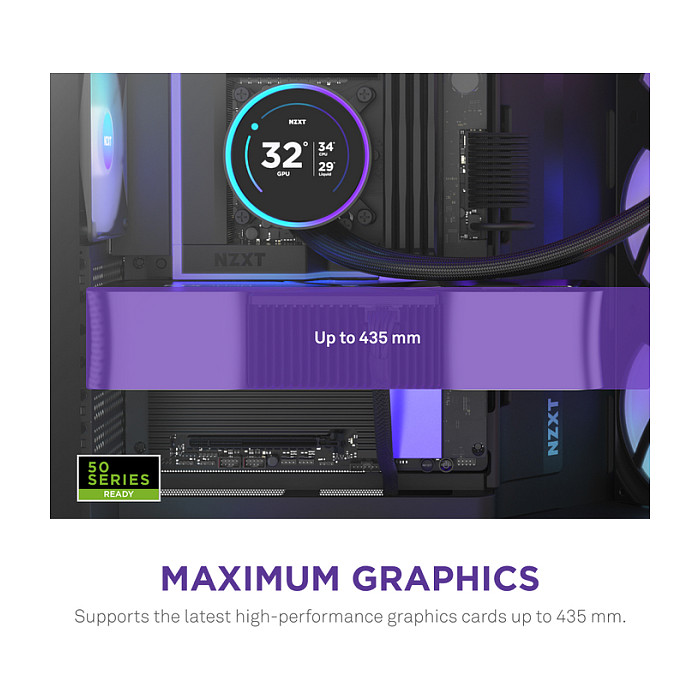 Kasë NZXT H9 Flow RGB+ CM-H92FB-P1 -Zezë - Figura 5
