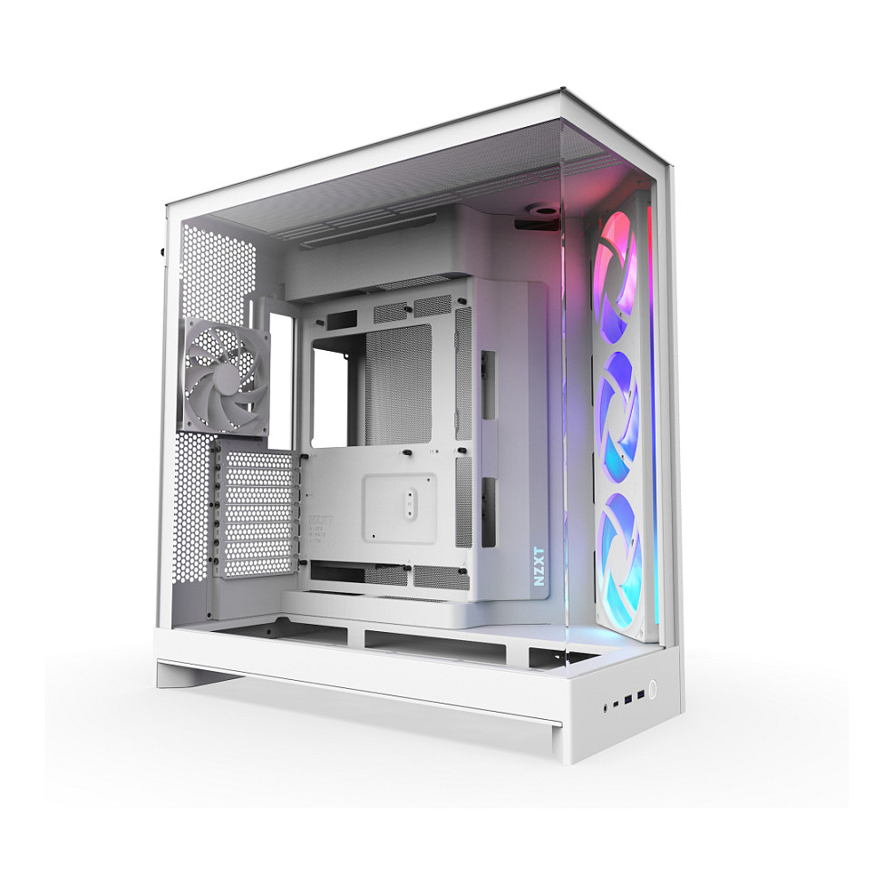 Kasë NZXT H9 Flow RGB CM-H92FW-R1 -Bardhë