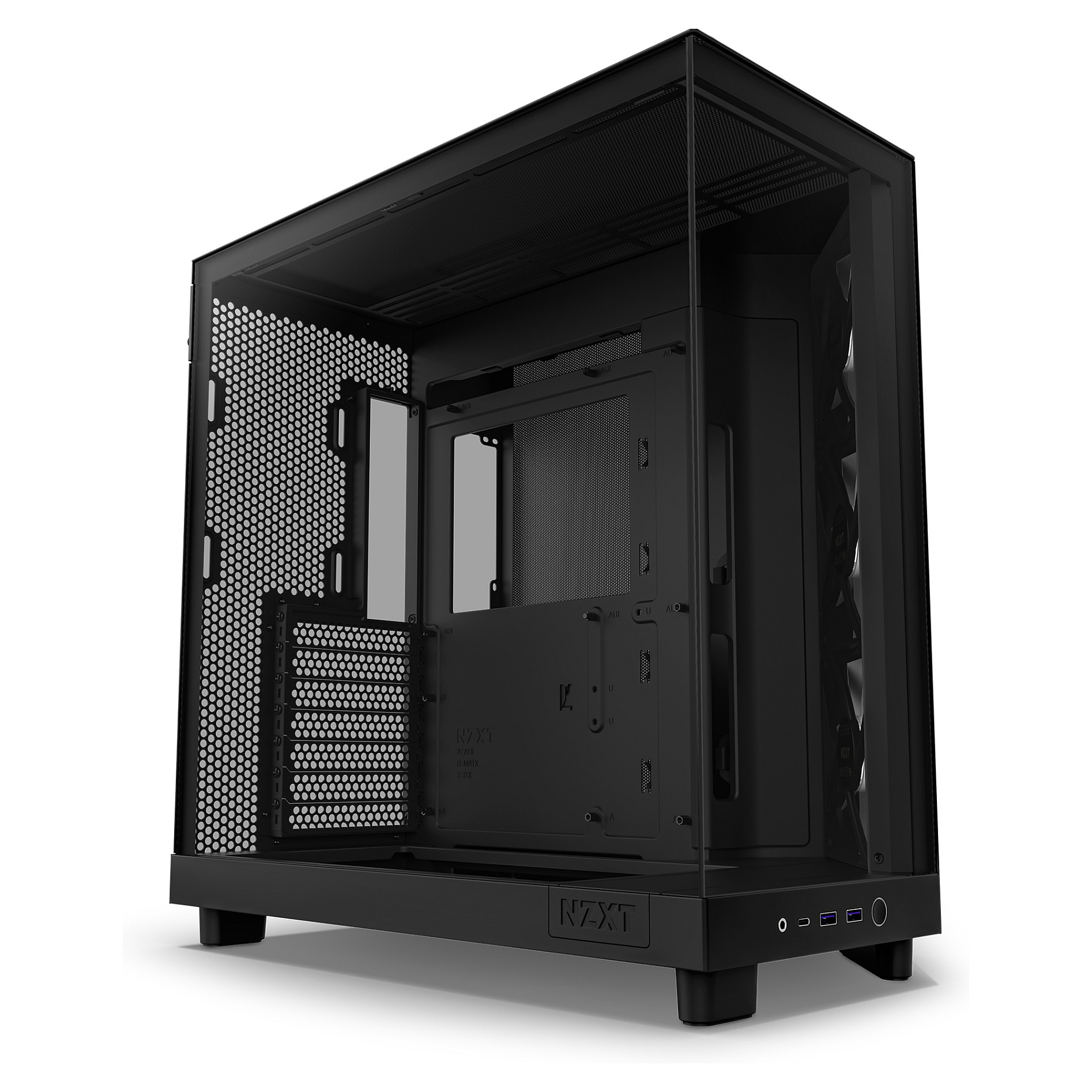 Kasë NZXT H6 Flow RGB CC-H61FB-R -Zezë - Figura 2