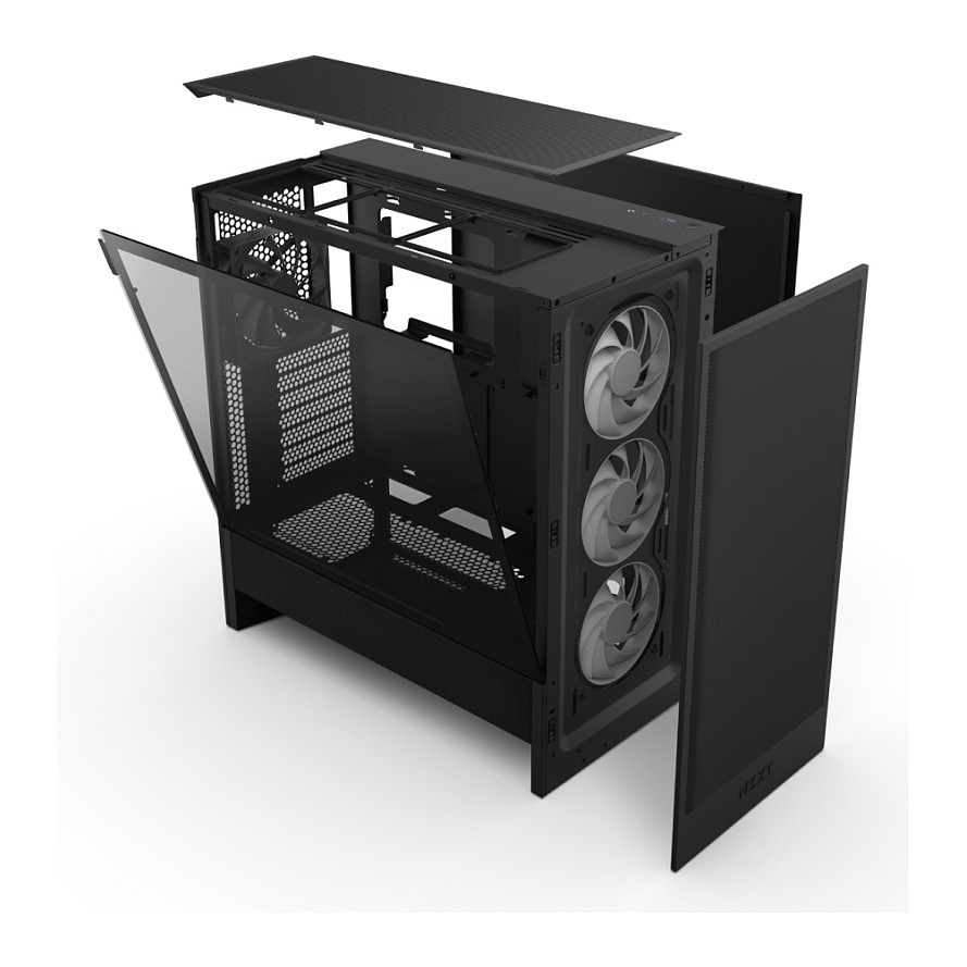 Kasë NZXT H5 Flow RGB CC-H52FB-R1 -Zezë - Figura 5