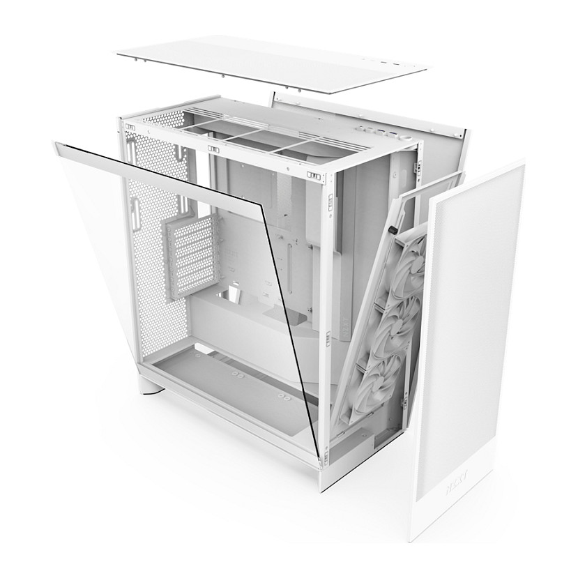 Kasë NZXT H7 Flow CM-H72FW-01 -Bardhë - Figura 5