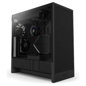 Kasë NZXT H5 Flow CC-H52FB-01 -Zezë