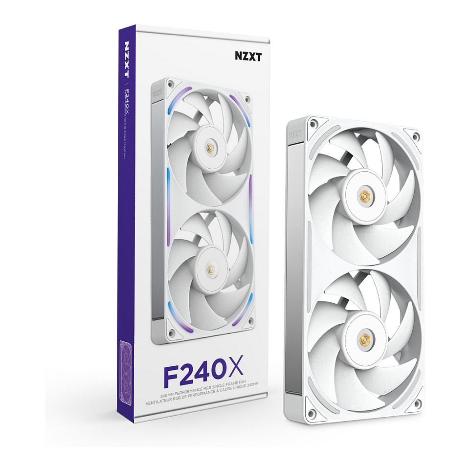 Ftohës për kasë NZXT F-Series F240X RGB Fan 240mm RF-U24PN-W1 - Figura 2
