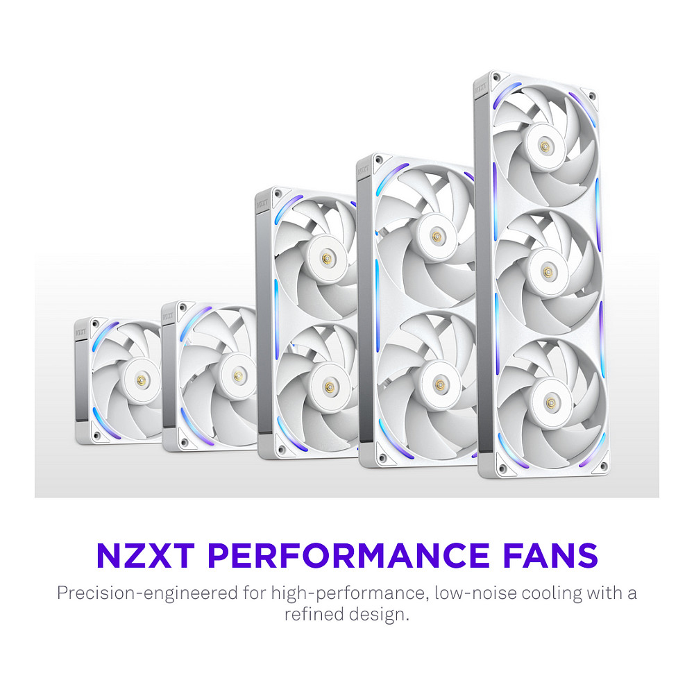 Ftohës për kasë NZXT F-Series F240X RGB Fan 240mm RF-U24PN-W1 - Figura 3