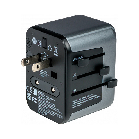 Adapter Verbatim Universal Travel Adapter UTA‑03 / USB‑A / USB‑C - Figura 4