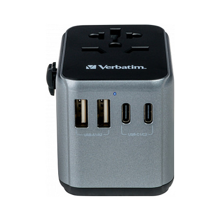 Adapter Verbatim Universal Travel Adapter UTA‑03 / USB‑A / USB‑C - Figura 5