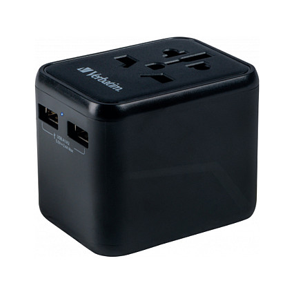 Adapter Verbatim Universal Travel Adapter UTA-01 / 2x USB-A - Figura 4