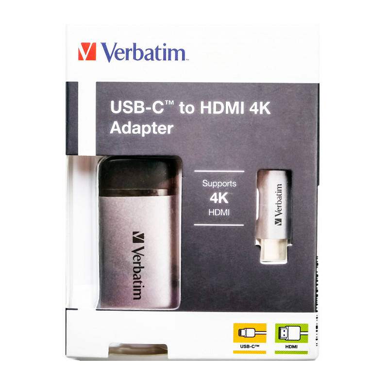 Adapter Verbatim USB-C in HDMI 4K / USB 3.1 Gen 1 - Figura 2
