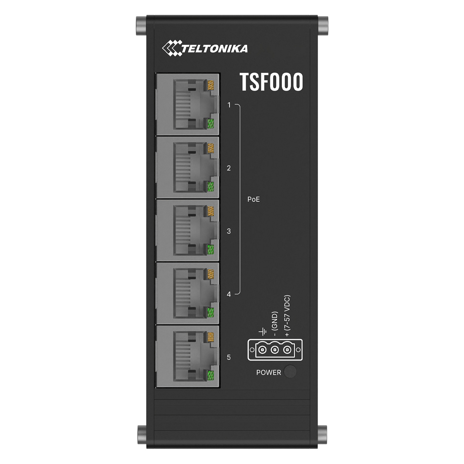 Switch Teltonika TSF000 / Unmanaged / 5xFast Ethernet / PoE+ - Figura 3