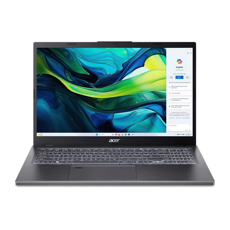 Laptop Acer Aspire 15 A15-61M-R72A / RYZ5-8640HS / 16GB DDR5 / 512GB / 15.6" Full HD IPS 60Hz / AMD Radeon 760M / DE - Gri e Errët