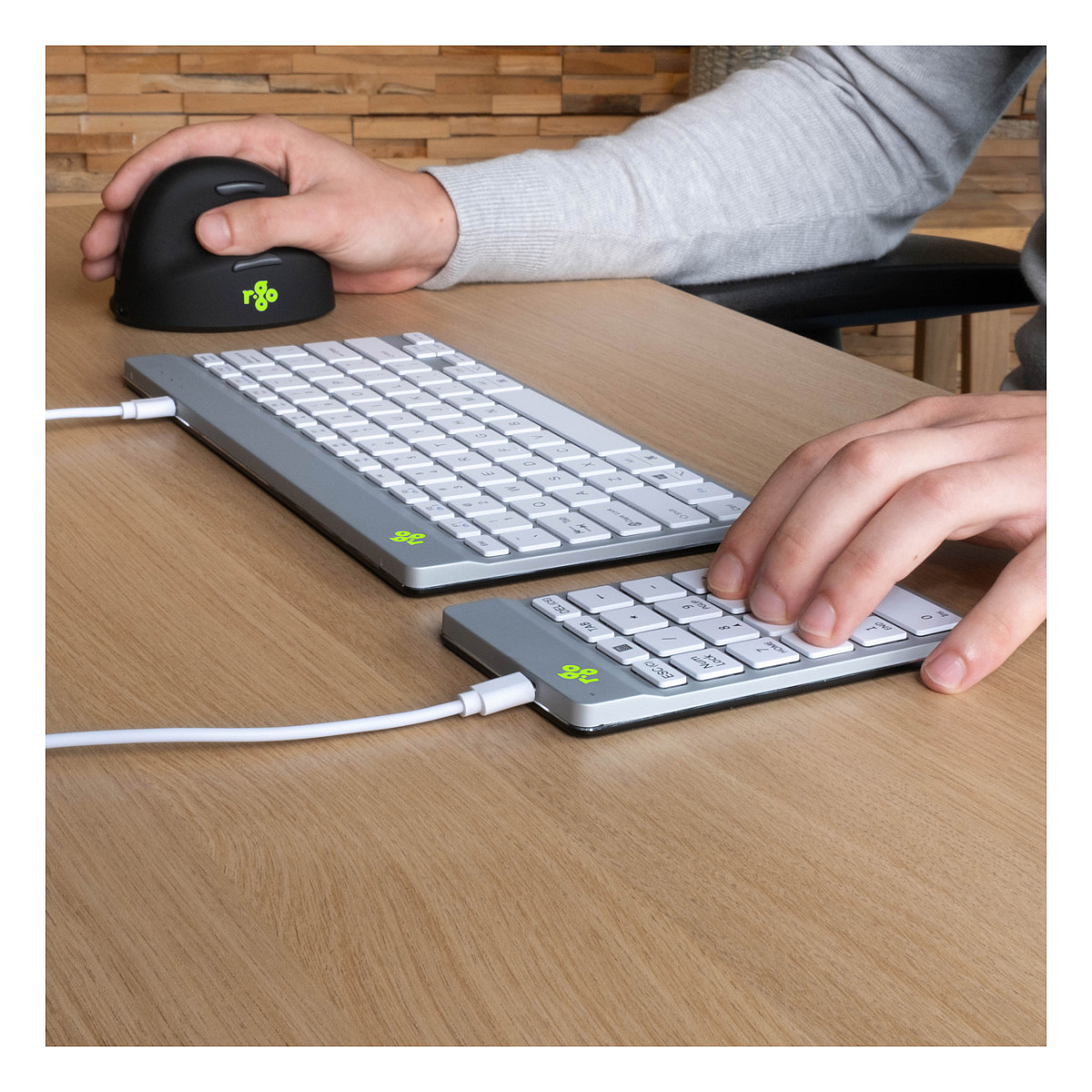 Numpad R‑Go Tools Break - Bardhë - Figura 2