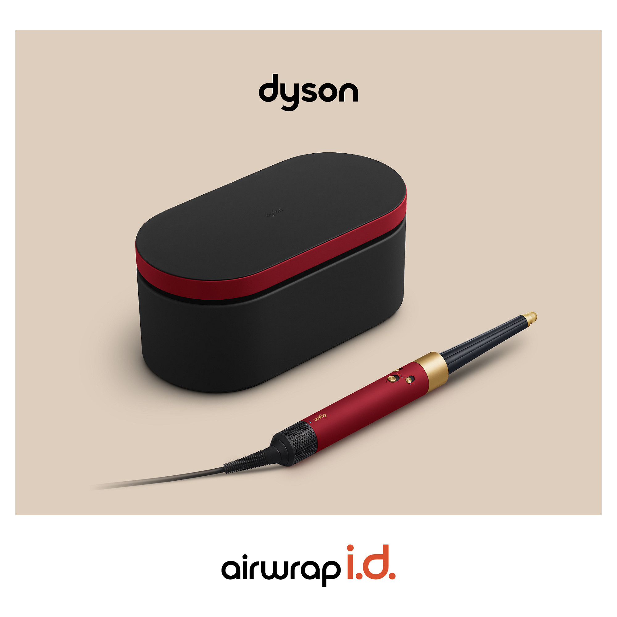 Dyson Airwrap i.d. Straight & Wavy Multistyler – Red Velvet /Gold - Figura 3