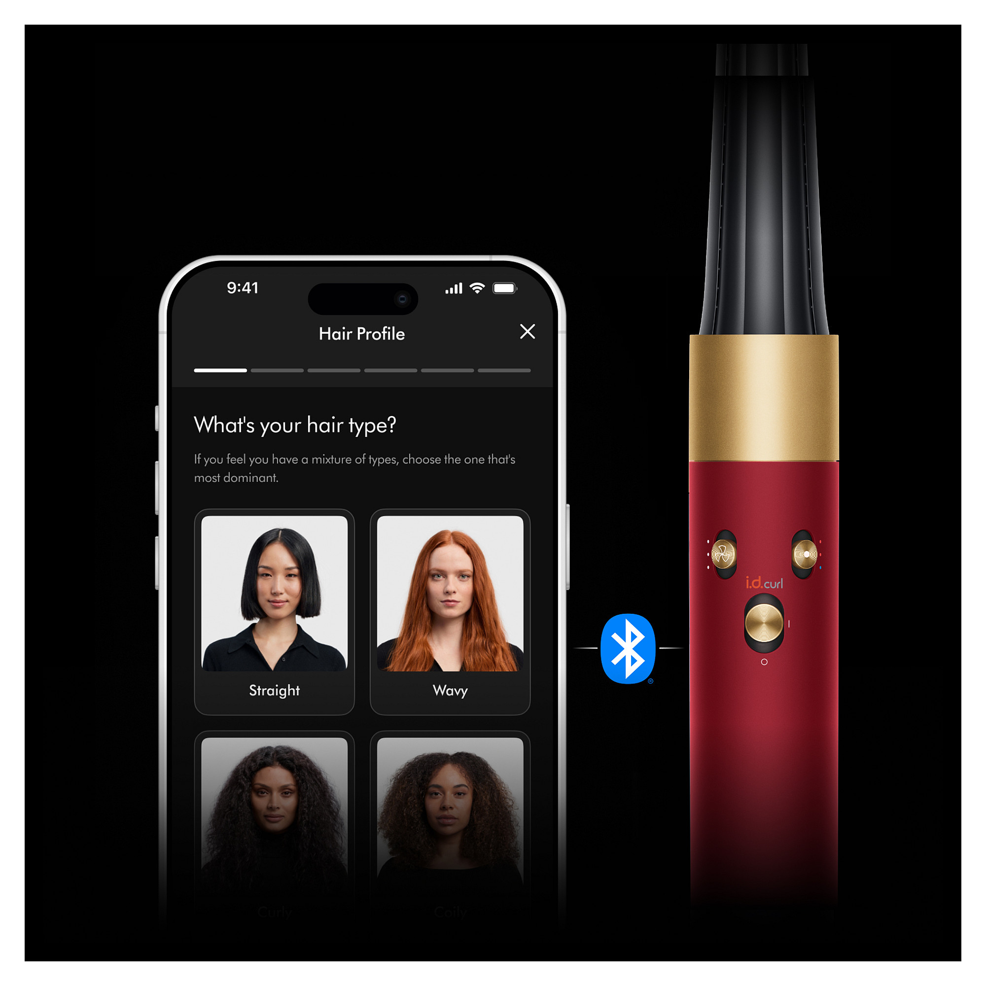 Dyson Airwrap i.d. Straight & Wavy Multistyler – Red Velvet /Gold - Figura 4