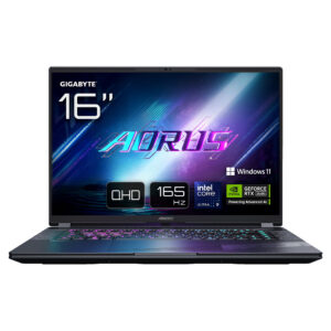 Laptop Gaming Gigabyte Aorus Elite 16 / Ultra 9 275HX / 32GB DDR5 / 2TB / 16" WQXGA IPS 165Hz / RTX 5070 8GB / DE- Gri e mbyllur