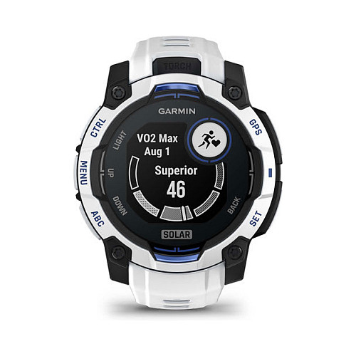 Orë e mençur Garmin Instinct 3 Solar / 45 mm - Zezë / Bardhë - Figura 2