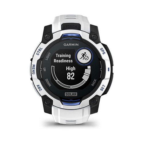 Orë e mençur Garmin Instinct 3 Solar / 45 mm - Zezë / Bardhë - Figura 3
