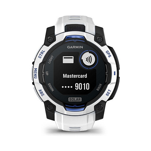 Orë e mençur Garmin Instinct 3 Solar / 45 mm - Zezë / Bardhë - Figura 4