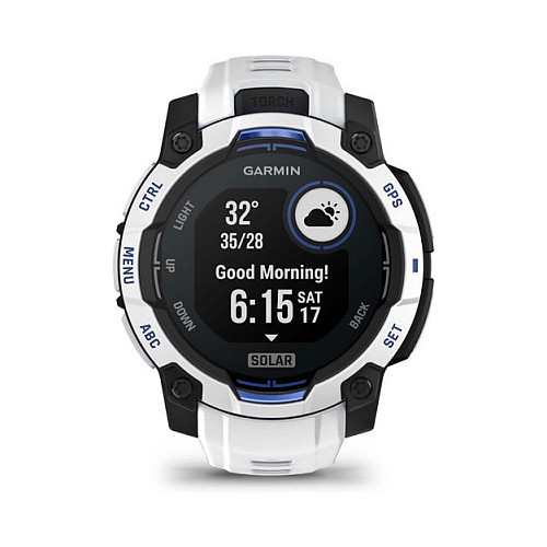 Orë e mençur Garmin Instinct 3 Solar / 45 mm - Zezë / Bardhë - Figura 5