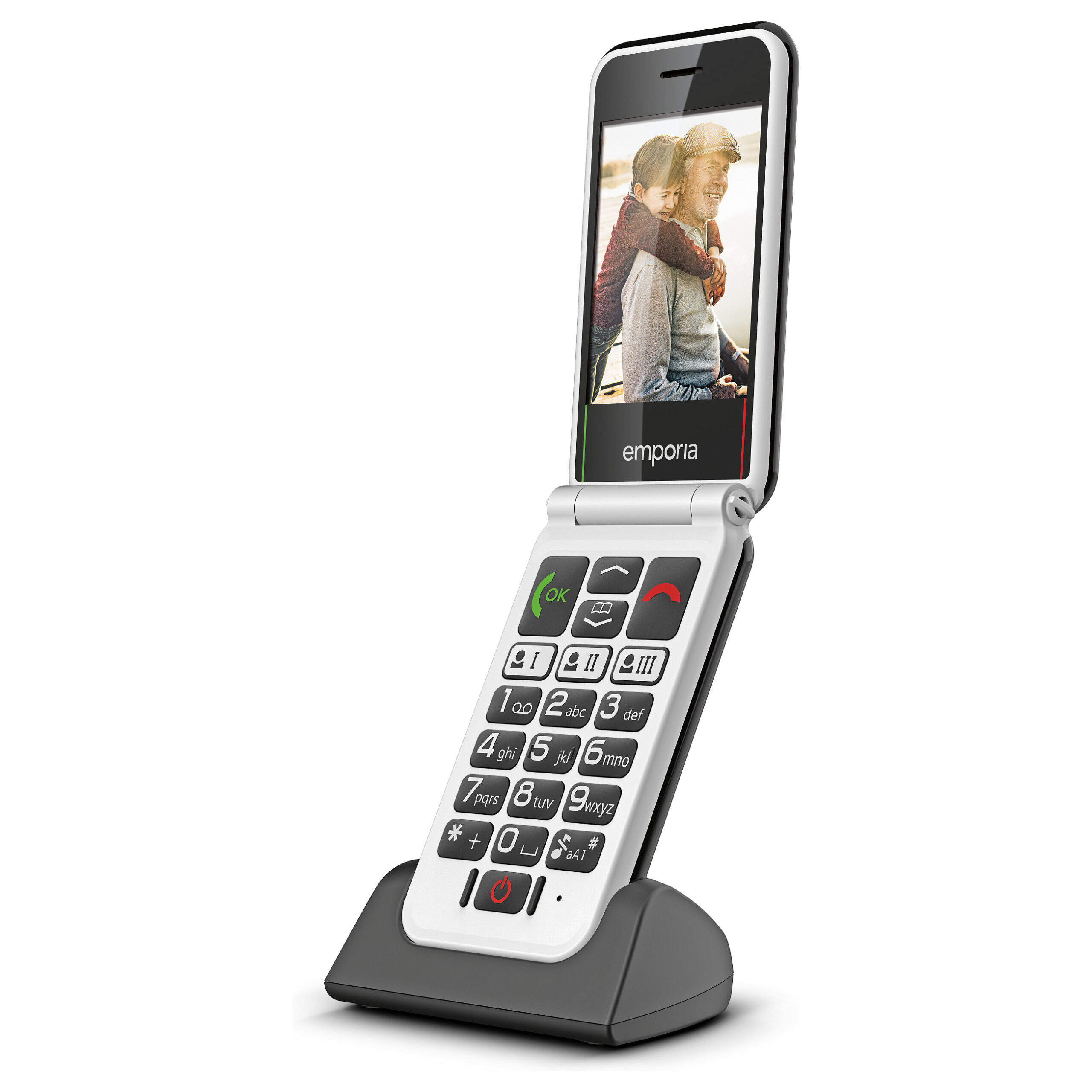 Telefon i thjeshtë emporia SIMPLICITYglam 4G - Zezë - Figura 4