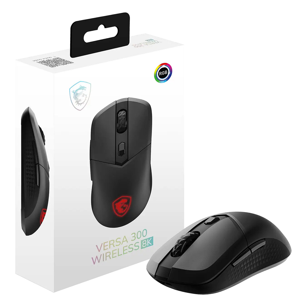 Maus Gaming MSI Versa 300 W 8K / Wired & Wireless - Zezë - Figura 5